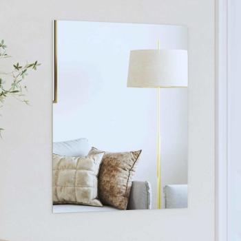 ARDEBO.de - Wandspiegel Rechtwinklig 50 x 60 cm Gehärtetes Glas