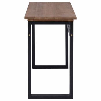 Schreibtisch Natur Massivholz Teak 100 x 45 x 75cm