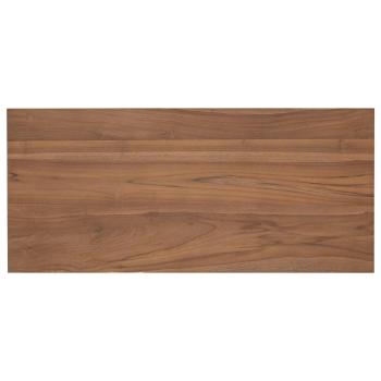 Schreibtisch Natur Massivholz Teak 100 x 45 x 75cm