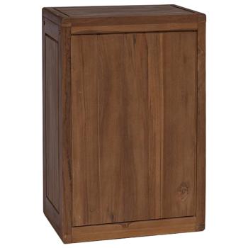 Badezimmer Seitenregal Natur 45 x 30 x 70 cm Massivholz Teak