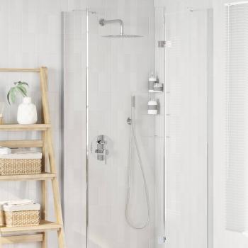 ARDEBO.de - Verdecktes Duschsystem (Rund) Silber Edelstahl 201