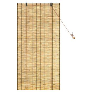 Rollo Natur 80 x 160 cm Schilf