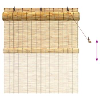 Rollo Natur 140 x 160 cm Schilf