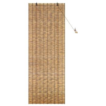 Rollo Braun 80 x 220 cm Schilf