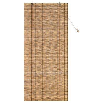 Rollo Braun 100 x 220 cm Schilf