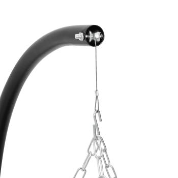 Feuerschale mit verstellbarem Grillrost ?55,5 x 107,5 cm