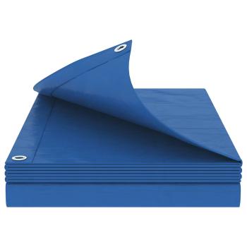 Plane mit Ösen Blau 4 x 5 m 180 g / m² PE