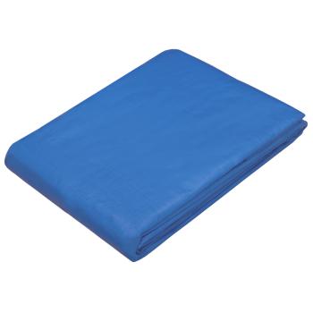 Plane mit Ösen Blau 4 x 5 m 180 g / m² PE