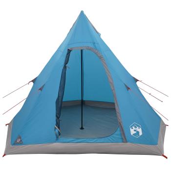 3 Personen Blau 185T Polyester mit PU-Beschichtung