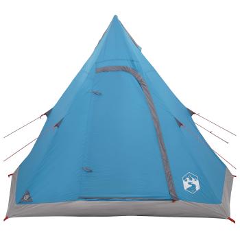 3 Personen Blau 185T Polyester mit PU-Beschichtung