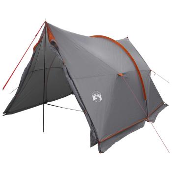 Wasserdichter Pavillon Grau und Orange