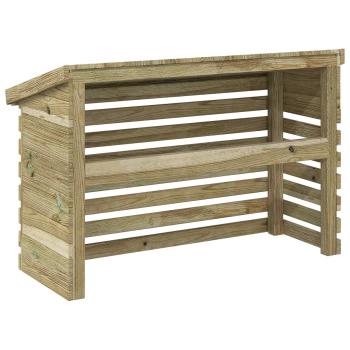 Klimaanlagen-Abdeckung 90x40x60 cm Imprägniertes Kiefernholz