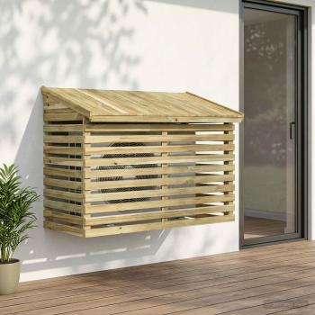 ARDEBO.de - Klimaanlagenabdeckung 117,5x62,5x85,5 cm