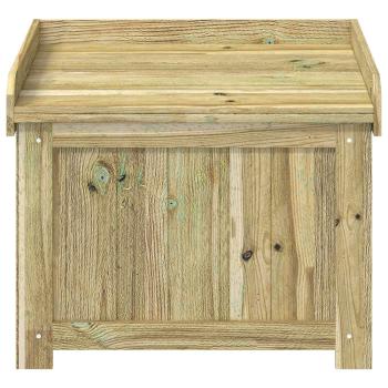 Garten-Kissenbox aus Imprägniertes Kiefernholz 58,5 x 60 x 47 cm