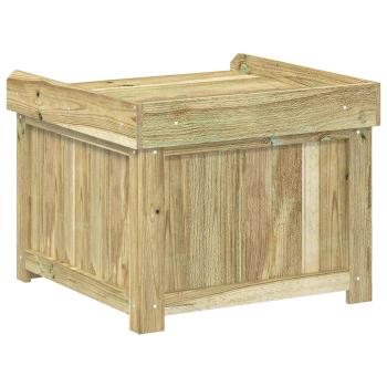 Garten-Kissenbox aus Imprägniertes Kiefernholz 58,5 x 60 x 47 cm