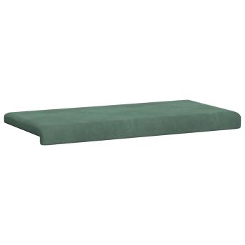 Bankkissen Samt Meergrün Tiefe 35 cm