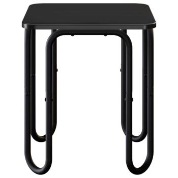 Couchtisch Schwarz 40 x 40 x 45 cm Holzwerkstoff