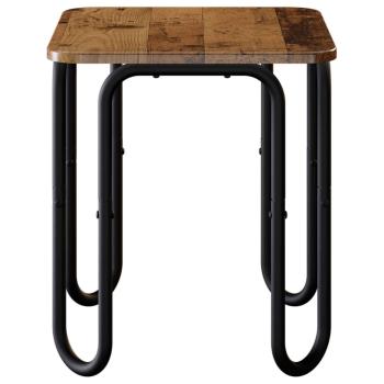 Couchtisch Altholz 40 x 40 x 45 cm Holzwerkstoff