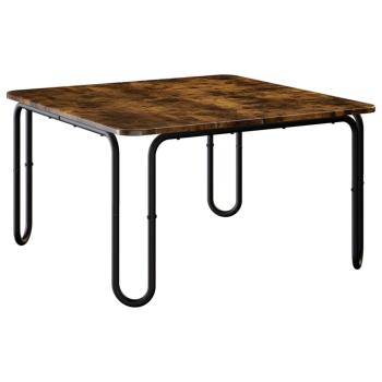 Couchtisch Geräucherte Eiche 59 x 59 x 45 cm Holzwerkstoff
