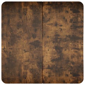 Couchtisch Geräucherte Eiche 59 x 59 x 45 cm Holzwerkstoff