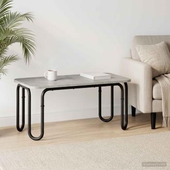 ARDEBO.de - Couchtisch Betongrau 79,5 x 40 x 36 cm Holzwerkstoff