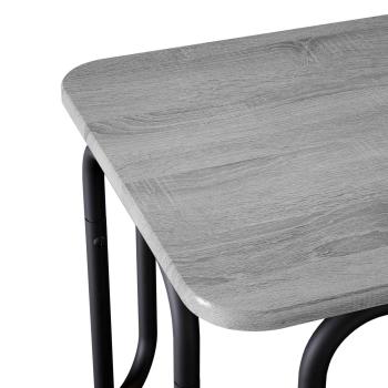Couchtisch Grau Sonoma 79,5 x 40 x 36 cm Holzwerkstoff