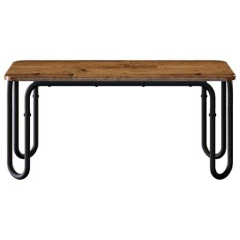 Couchtisch Altholz 79,5 x 40 x 36 cm Holzwerkstoff