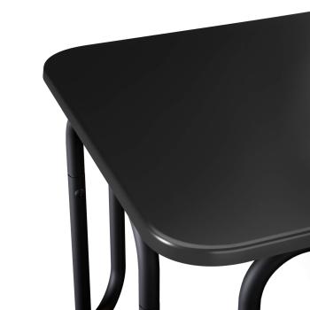 Couchtisch Schwarz 100 x 50 x 45 cm Holzwerkstoff