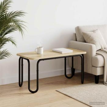 ARDEBO.de - Couchtisch Sonoma-Eiche 100 x 50 x 45 cm Holzwerkstoff