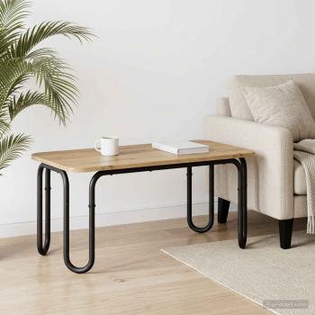 ARDEBO.de - Couchtisch Artisan-Eiche 100 x 50 x 45 cm Holzwerkstoff