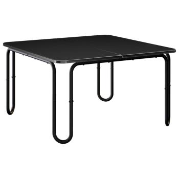 Couchtisch Schwarz 100 x 100 x 45 cm Holzwerkstoff