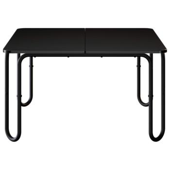 Couchtisch Schwarz 100 x 100 x 45 cm Holzwerkstoff