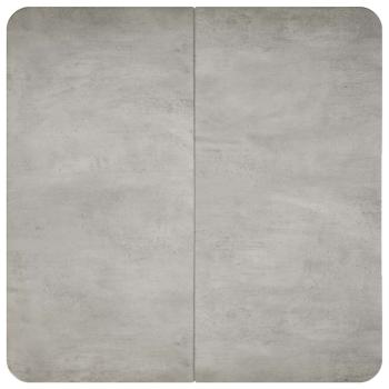 Couchtisch Betongrau 100 x 100 x 45 cm Holzwerkstoff