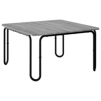 Couchtisch Grau Sonoma 100 x 100 x 45 cm Holzwerkstoff