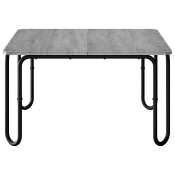 Couchtisch Grau Sonoma 100 x 100 x 45 cm Holzwerkstoff