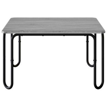 Couchtisch Grau Sonoma 100 x 100 x 45 cm Holzwerkstoff