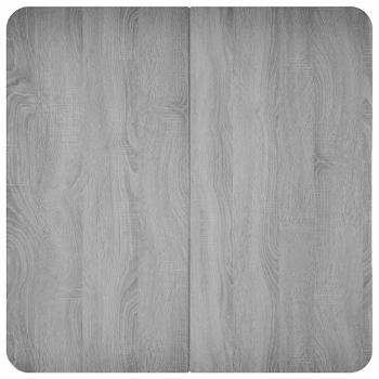 Couchtisch Grau Sonoma 100 x 100 x 45 cm Holzwerkstoff