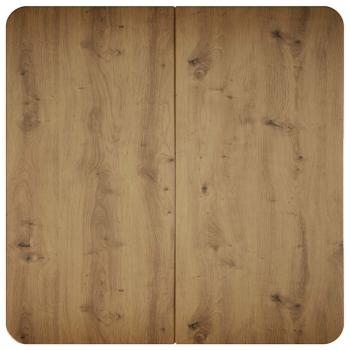 Couchtisch Artisan-Eiche 100 x 100 x 45 cm Holzwerkstoff