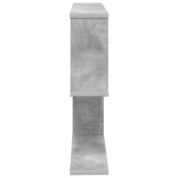 Wandregal Betongrau 100 x 12 x 50,5 cm Holzwerkstoff