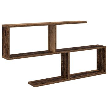Wandregal Altholz 100 x 12 x 50,5 cm Holzwerkstoff