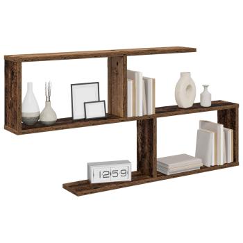 Wandregal Altholz 100 x 12 x 50,5 cm Holzwerkstoff