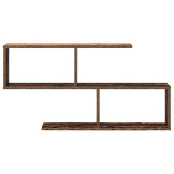 Wandregal Altholz 100 x 12 x 50,5 cm Holzwerkstoff