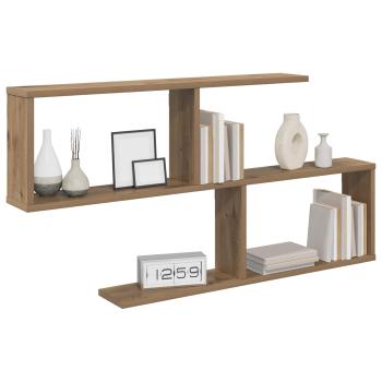 Wandregal Artisan-Eiche 100 x 12 x 50,5 cm Holzwerkstoff