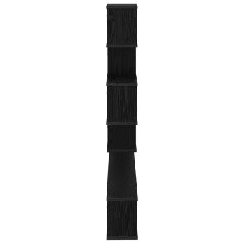 Wandmontiertes TV-Regal Schwarze Eiche 200 x 15 x 94 cm