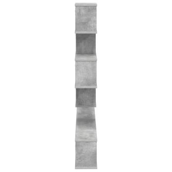 Wandmontiertes TV-Regal Betongrau 200 x 15 x 94 cm