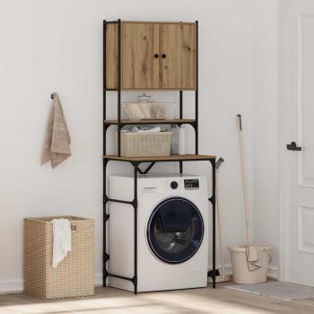 ARDEBO.de - Waschmaschinen-Schrank Artisan-Eiche 68 x 48,5 x 194 cm