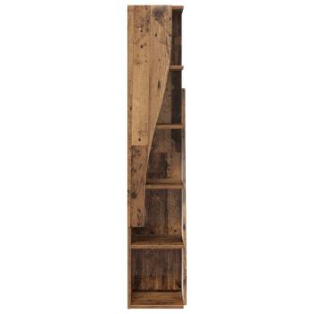 Eckschrank 27,5x27x140cm Holzwerkstoff Altholz