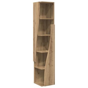 Eckschrank 27,5x27x140cm Holzwerkstoff Artisan-Eiche