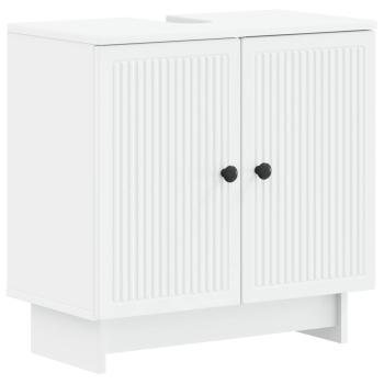 Waschbeckenschrank UTRECHT Weiß 59,5 x 31,5 x 59 cm