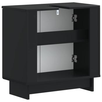 Waschbeckenschrank EDE Schwarz 59,5 x 31,5 x 59 cm
